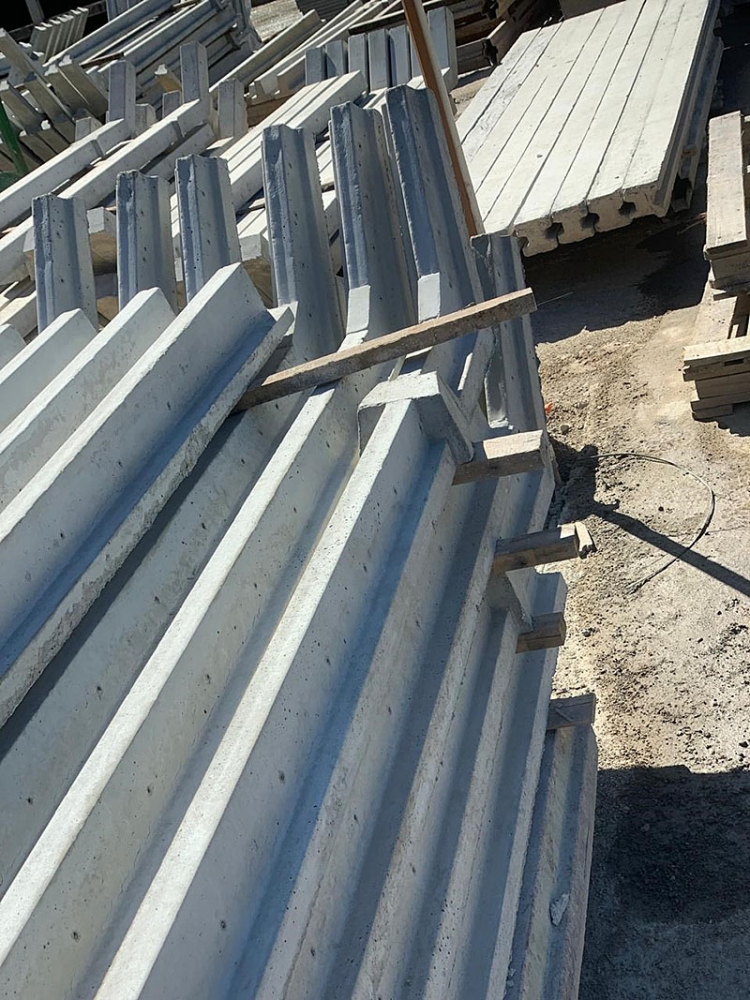 Mourões de concreto