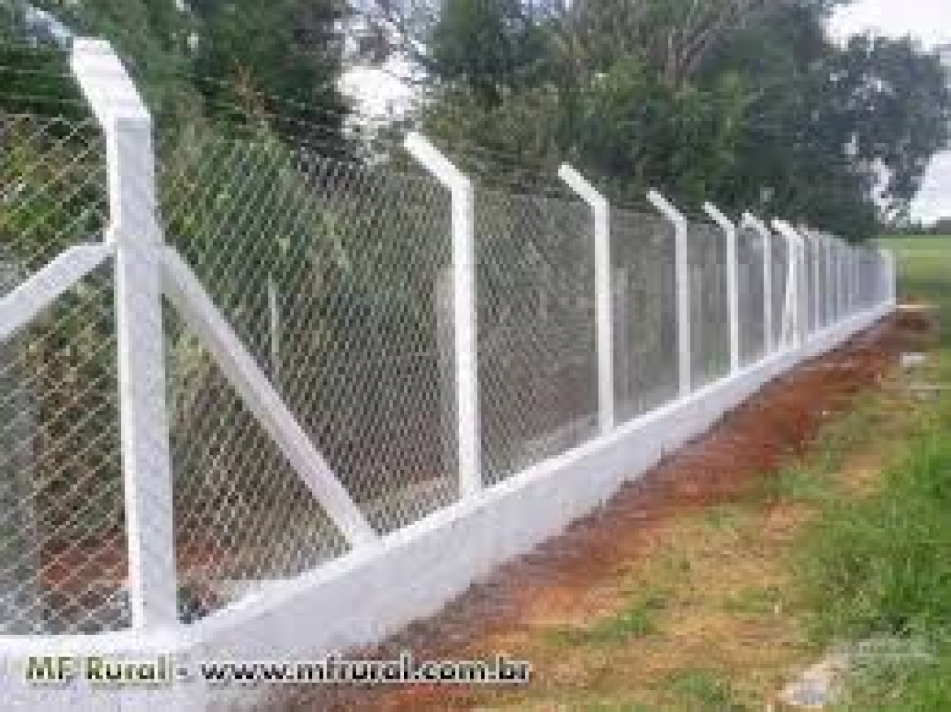 Mourões de concreto