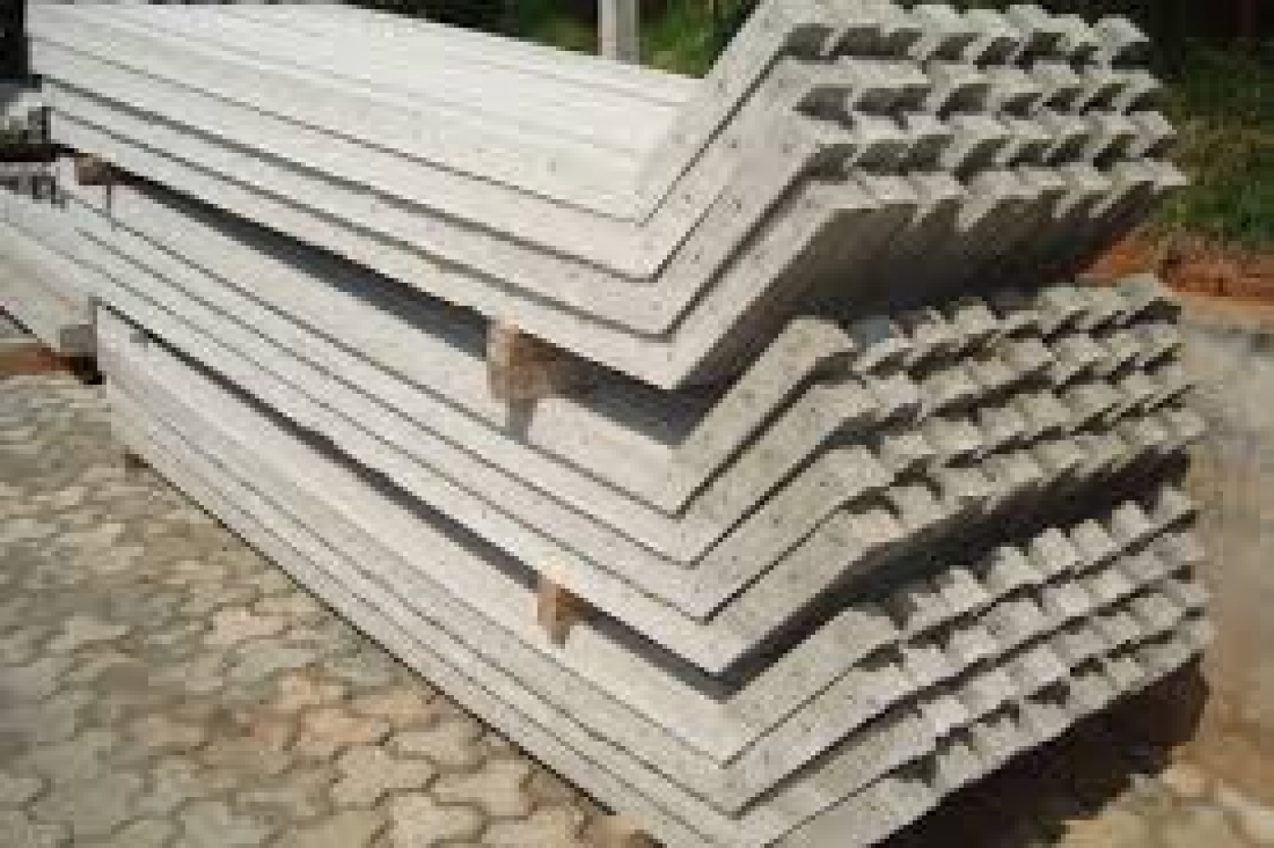 Mourão seção quadrada