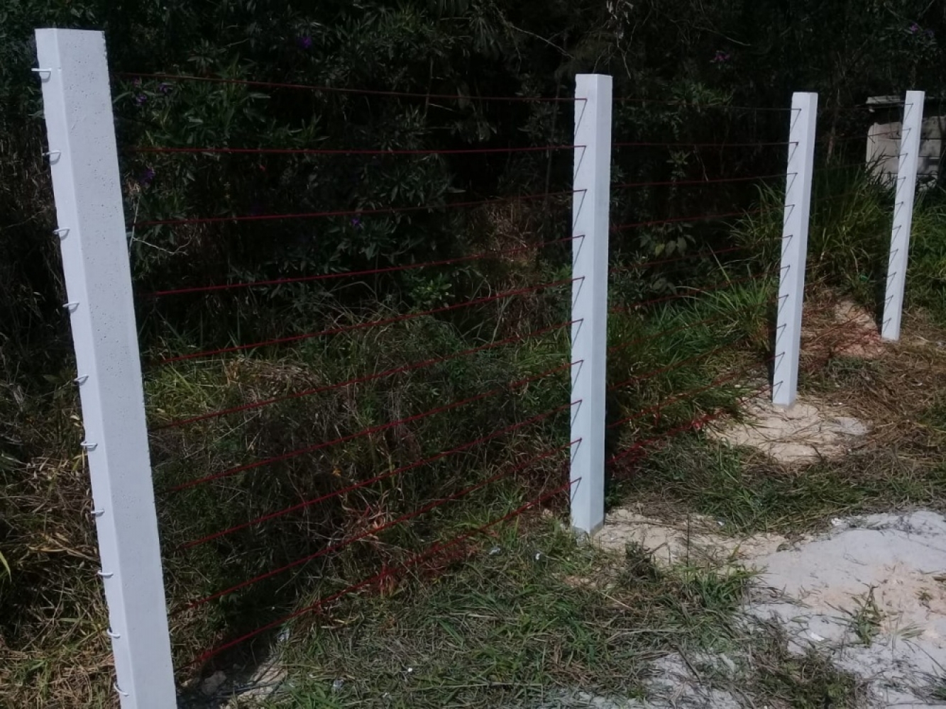 Mourão seção quadrada