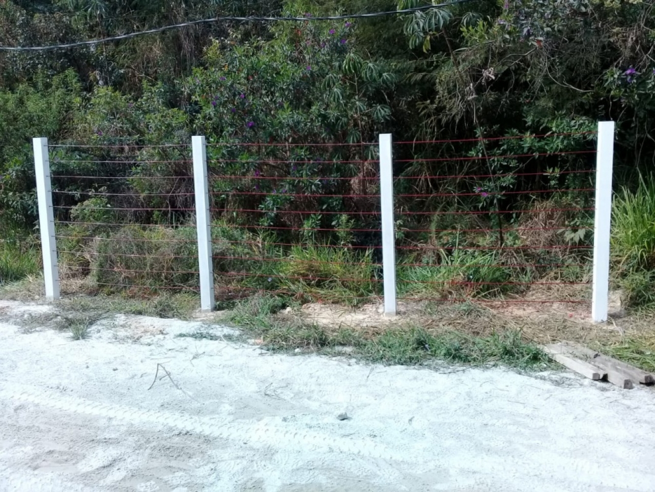 Mourão seção quadrada