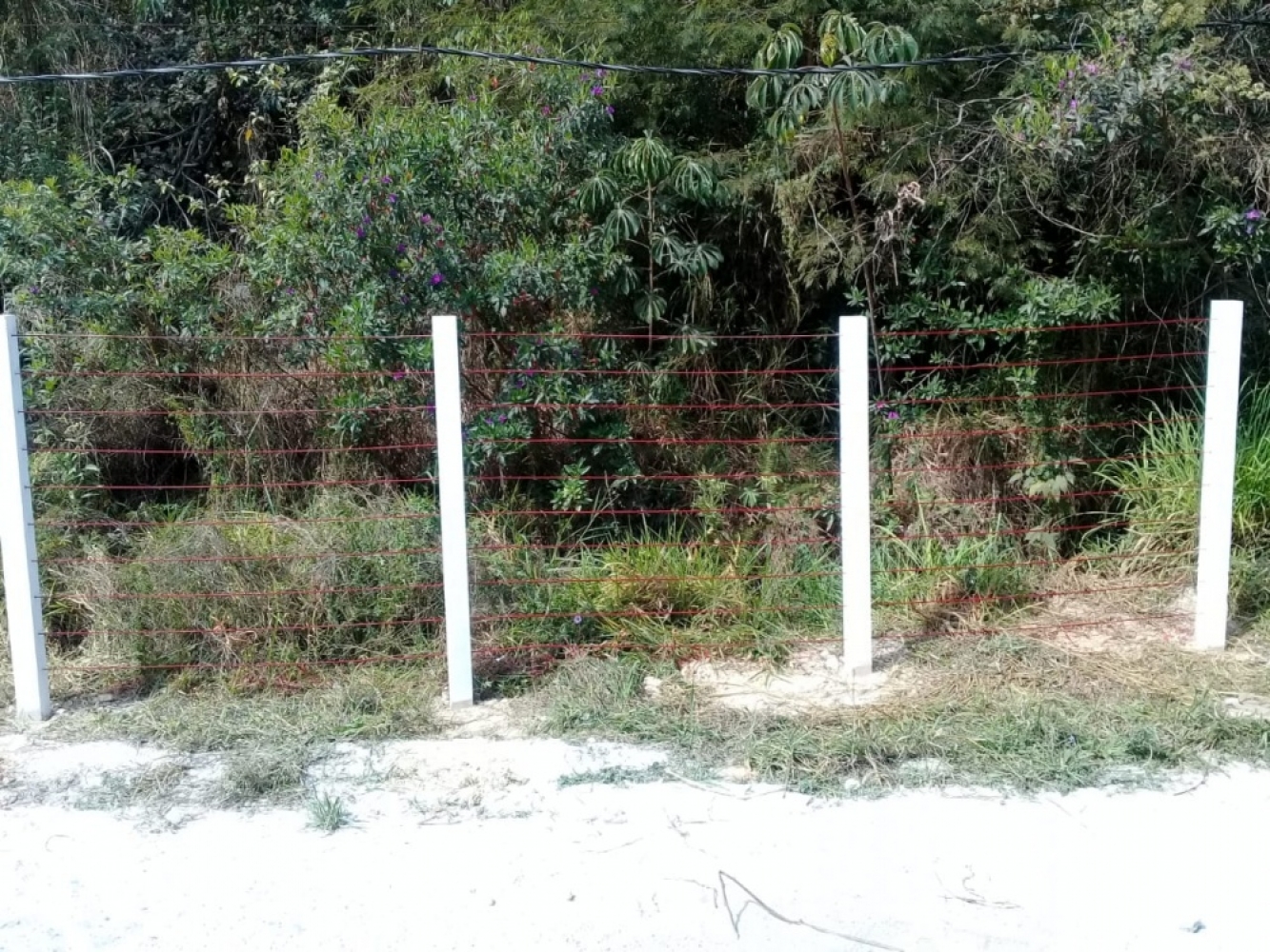 Mourões de concreto