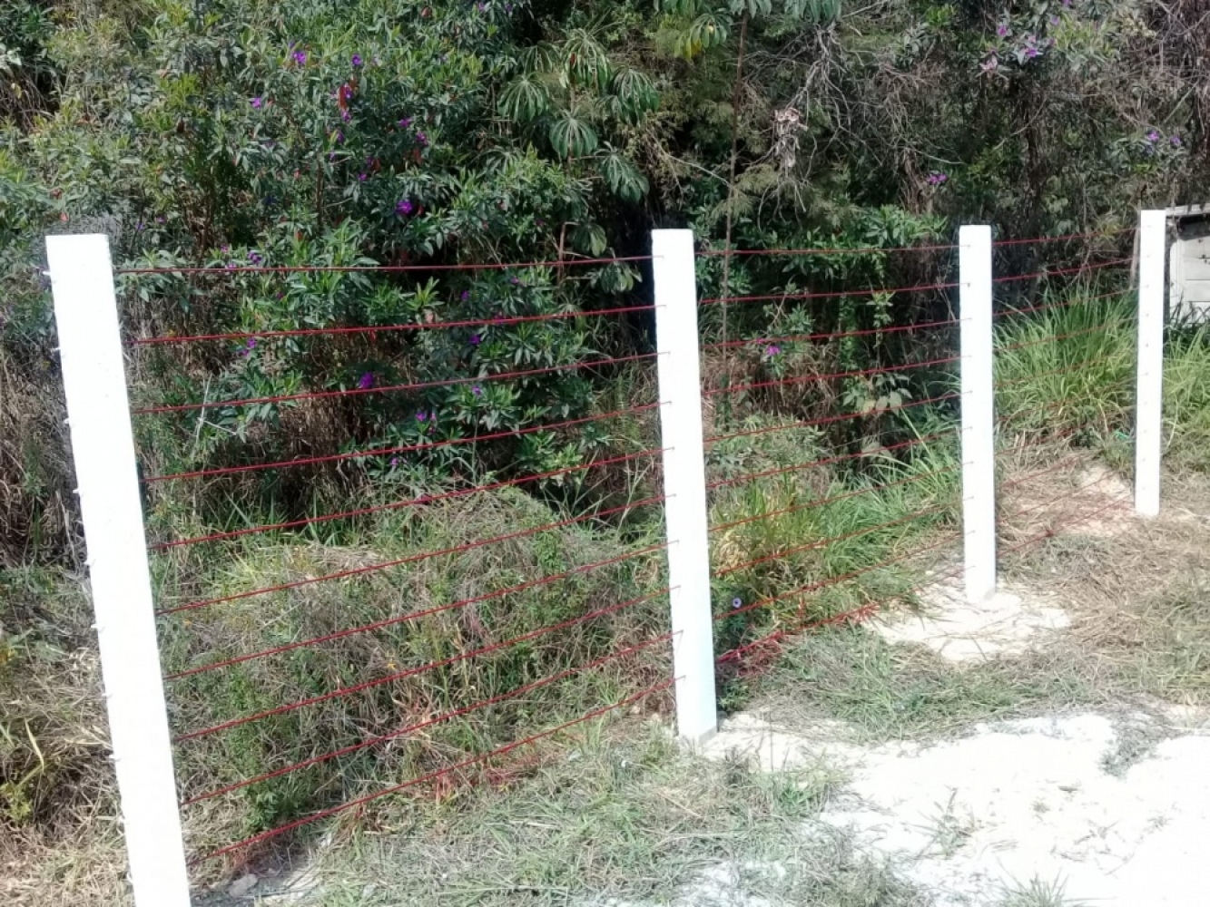 Mourão seção quadrada